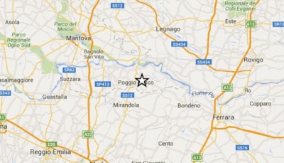 Scossa di terremoto nella Bassa modenese