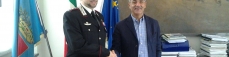 Trespidi incontra il neo - comandante del nucleo investigativo dei Carabinieri