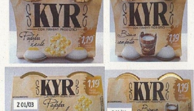 Ritirati dal mercato vasetti KYR venduti dai supermercati Auchan