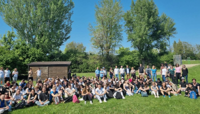 Giornata della Terra, 200 studenti dell’Erasmus Water Management in visita all’invaso di Castellarano Grande grazie alla Bonifica dell’Emilia Centrale