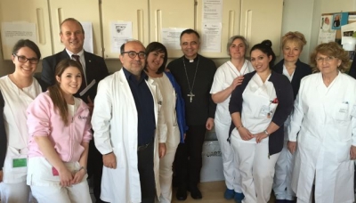 Giornata del Malato: la visita di Mons. Erio Castellucci al Policlinico