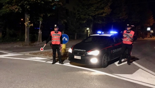 Drogato al volante - denunciato dai Carabinieri