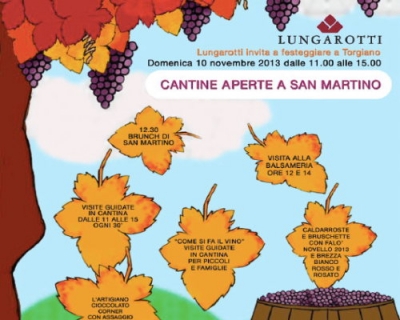 Lungarotti, cantine aperte a San Martino