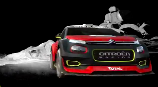 Citroen C3 WRC 2017 concept rally