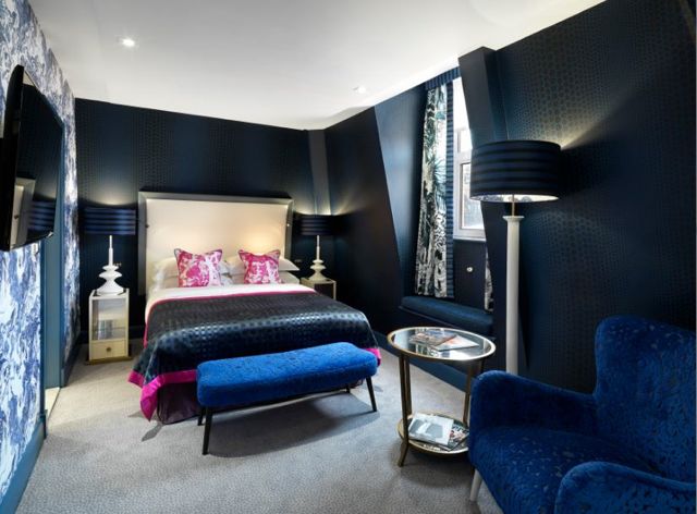 Midnight Blue room londra hotel christian lacroix maison 5