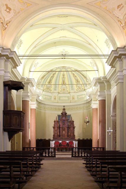 interno della chiesa di Garfagnolo foto di Emiliano Sironi rid
