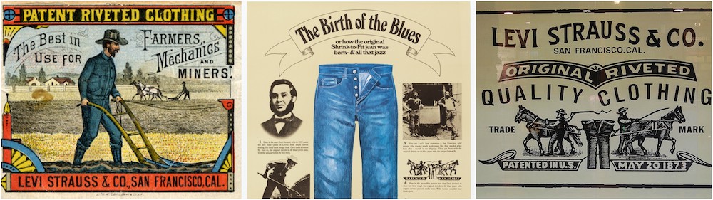 la storia dei blue jeans