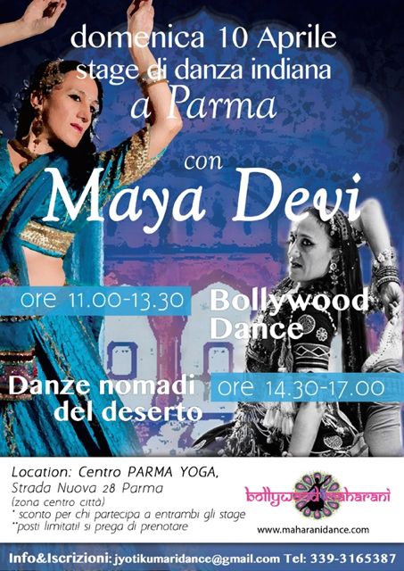 maya-parma-10-aprile stage danza indiana