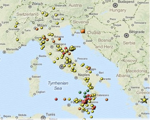 sisma terremoti del 14 agosto gde