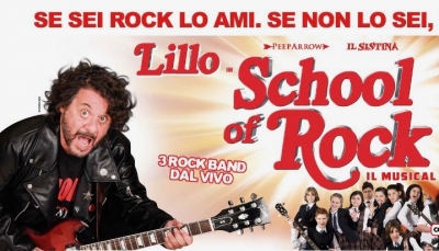 &quot;School of rock&quot;, annullate le date del 21 e 22 maggio. Come ottenere il rimborso del biglietto.