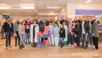 Il Parma Calcio 1913 in visita all&#039;Ospedale dei Bambini, foto di Francesca Bocchia