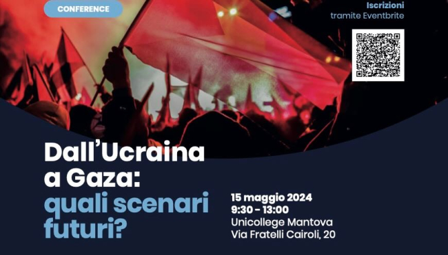 UNICOLLEGE affronta il tema “Dall’Ucraina a Gaza: quali scenari futuri?”