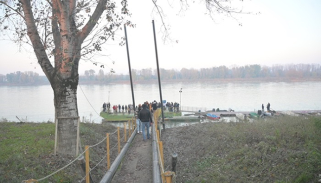 La sponda rivierasca di Polesine