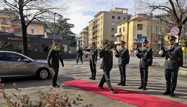 GDF PARMA: in visita a Parma il Generale di Divisione Ivano Maccani, Comandante Regionale dell’Emilia Romagna.
