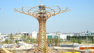 Albero della Vita - stato avanzamento del 9 aprile 2015 - Fonte Expo2015