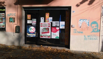 Imbrattata la sede del Pd in Oltretorrente