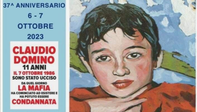 Mafia: il ricordo del piccolo Claudio Domino il 6 e il 7 ottobre a Palermo 