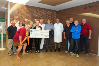 Donati dal Torneo Gnaker 10.000 euro alla Medicina Oncologica e al Grade