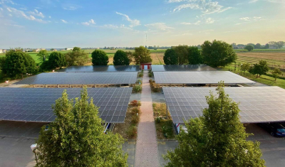 ’Acceso’ il campo fotovoltaico della sede di Reggio Emilia, tappa significativa della roadmap di Coopservice verso il Net Zero