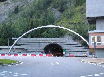 Tunnel Monte Bianco lato Italiano