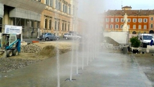 Modena - Piazza Roma, si inaugura in anticipo la fine del primo intervento