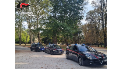 Parma: ricercato da mese è stato rintracciato dai Carabinieri al Parco Ducale, deve scontare 1 anno, 1 mese e 28 giorni di reclusione