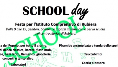 A Rubiera domenica 22 settembre sarà lo “SchoolDay”!