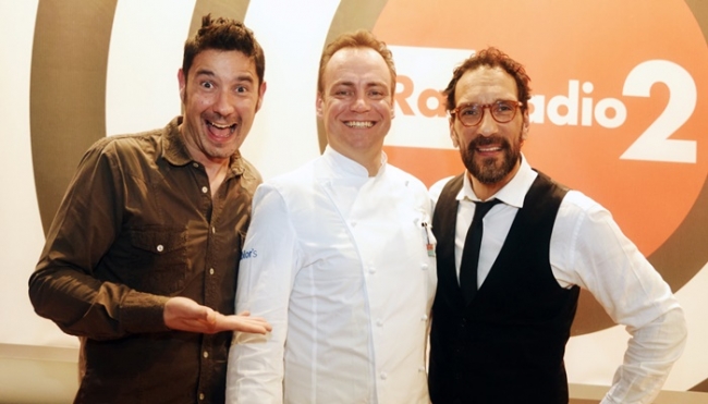 ALMA a Radio2 Decanter per la nuova edizione &quot;Chef Ma Non Troppo&quot;