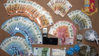 Euro e Marijuana a disposizione di un ghanese pluripregiudicato