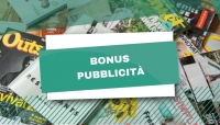 Dal  primo ottobre avvio per le domande del Bonus Pubblicità