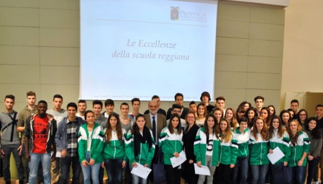 Reggio Emilia, La Provincia premia i talenti della scuola reggiana