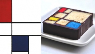 Mondrian Cake