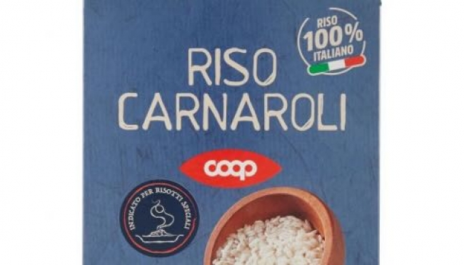 Allerta! COOP richiama “Riso Carnaroli” per una contaminazione da soia non dichiarata in etichetta