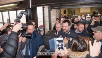 Scritte contro Salvini. La solidarietà di molti ma non di tutti.