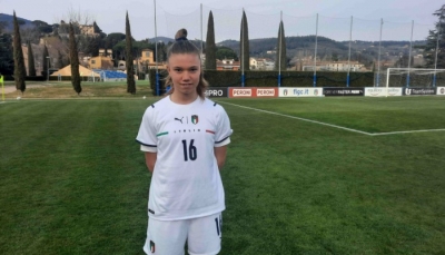 Marta Sicuri: la prima Crociata della storia a giocare in Nazionale Under 16. Titolare in Italia - Francia