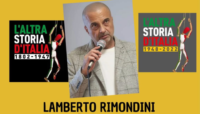 Lamberto Rimondini &quot;Italia ad un Bivio: conoscere il passato per decidere il futuro&quot;