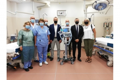 Da Sea Technology donato un ventilatore polmonare per il Pronto Soccorso di Reggio Emilia