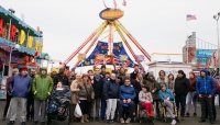 Una mattina al Luna Park per i ragazzi con disabilità di Parma