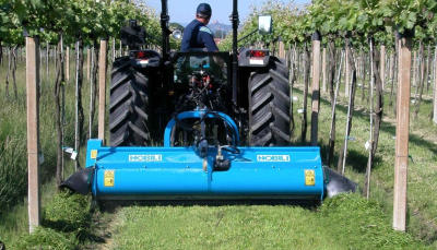 La miglior pacciamatura. Da Nobili un “brevetto” ideale per lavorare nei vigneti e frutteti inerbiti. (Video)