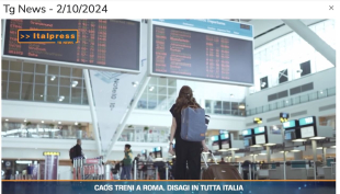 TG News del 2 ottobre 2024. Caos treni a Roma, disagi in tutta Italia … e molto altro (video)