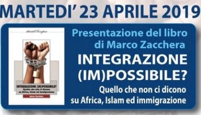Presentazione del libro &quot;Integrazione (im)possibile? &quot; del 23 aprile 2019.