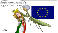 SatiQweb, la vignetta satirica della settimana porta l'attenzione sui tassi e la BCE