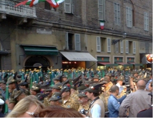 Raduno Alpini a Parma (scorcio)