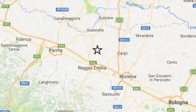 Forte scossa di terremoto a Reggio Emilia avvertita anche a Parma