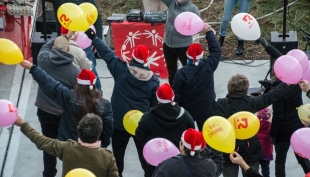 flash mob Special Olympics