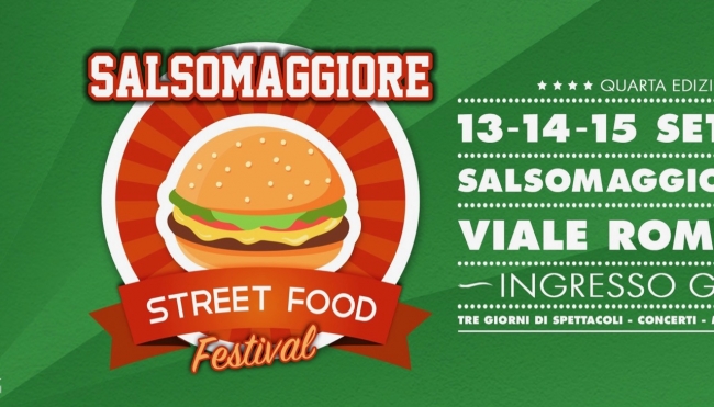 Salsomaggiore Street Food Festival 2019 dal 13 al 15 settembre