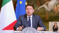 Conferenza stampa del Presidente Giuseppe Conte a seguito del Consiglio dei Ministri di oggi pomeriggio