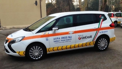 UniCredit: un nuovo mezzo per il trasporto organi per la Croce Blu di Castelfranco Emilia - Nonantola - San Cesario