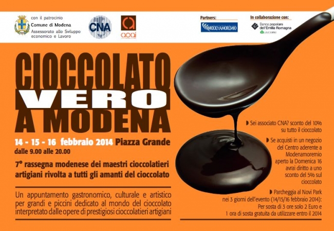 A Modena un dolce San Valentino: ritorna &quot;Cioccolato Vero&quot;!