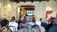 l&#039;architetto Luca Casaroli presso la Casa del Giovane Verdi a Busseto